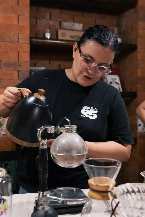 Ritual del café: sifón