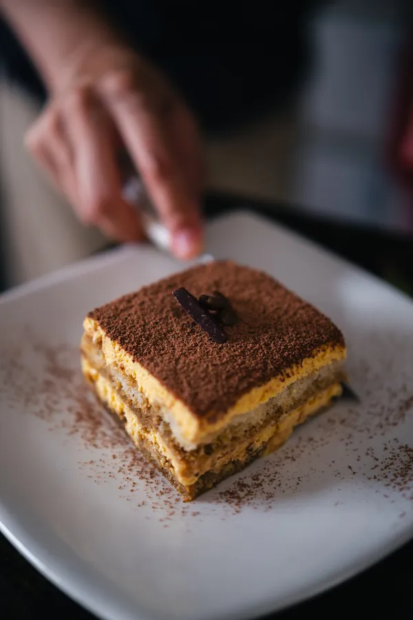 Tiramisú al detalle