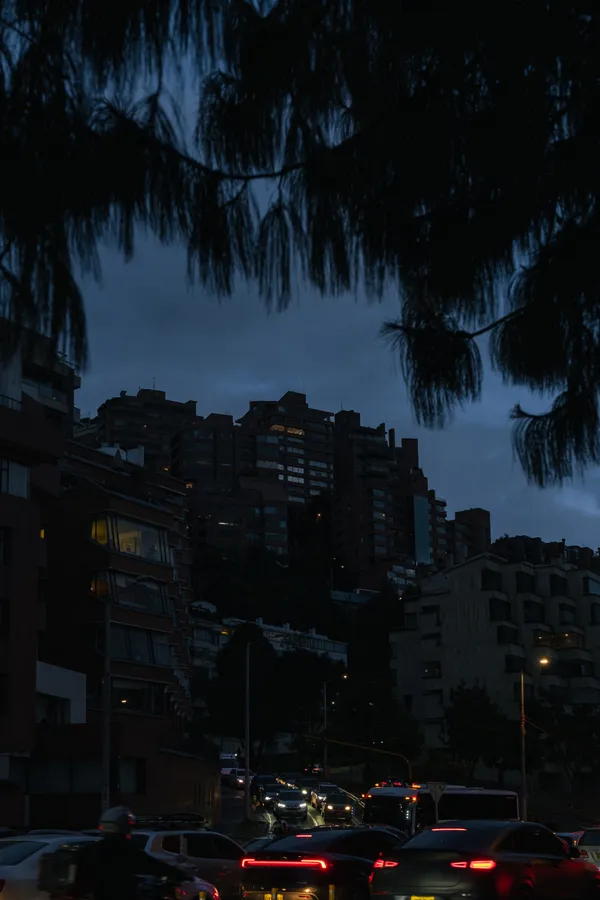Naturaleza, noche y exteriores