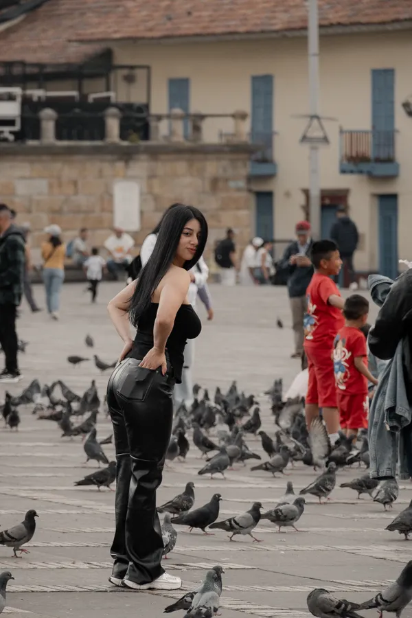 Ropa, pantalón y mujer