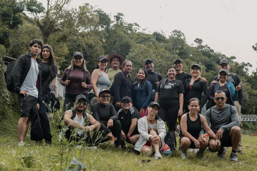 Personas, equipo y plantas